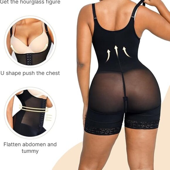 SHAPELLX Fajas Colombianas Shapewear for Women Tummy Control Butt Lift 3X New! - Picture 5 of 5